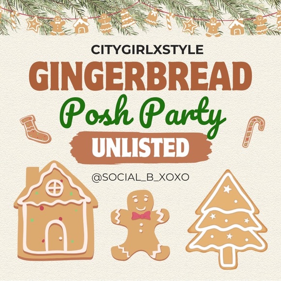 Other - JOIN @citygirlxstyle & I TONIGHT FOR GINGERBREAD MAGIC